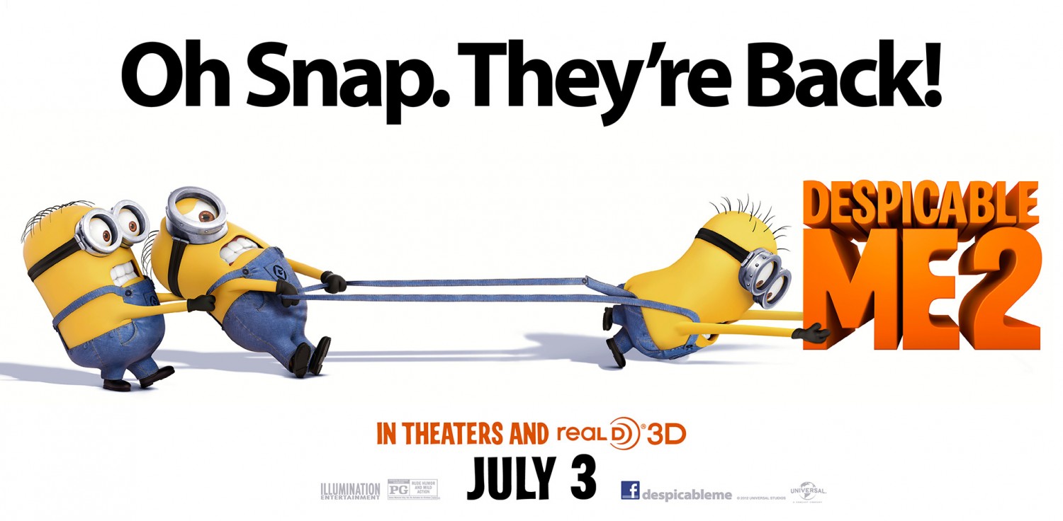 despicable me 2 theatrical poster