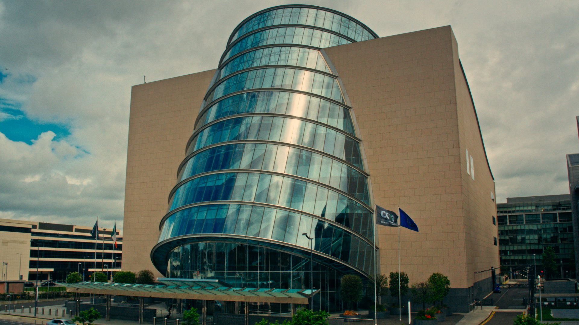 Conference Centre Dublin, which was designed by Kevin Roche