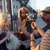 Sean Baker filming Tangerine