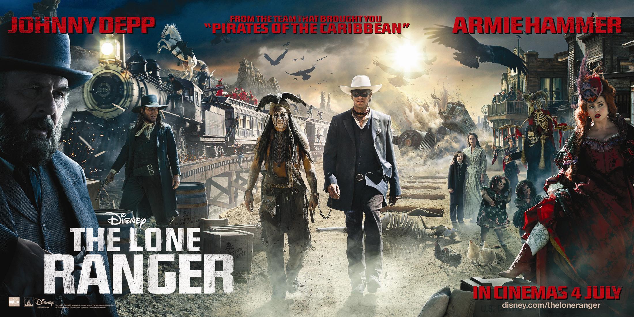 Image result for the lone ranger film poster banner